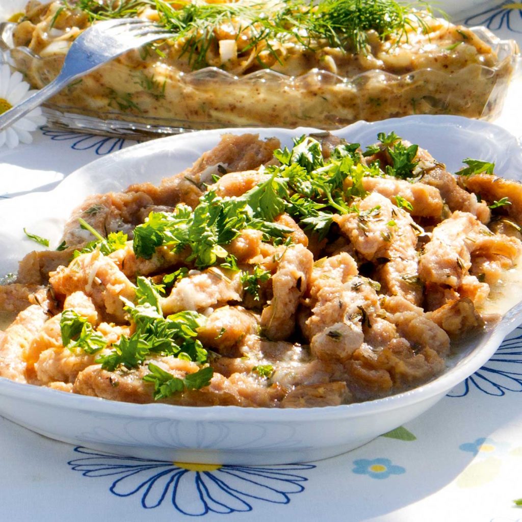marinerade vegobitar