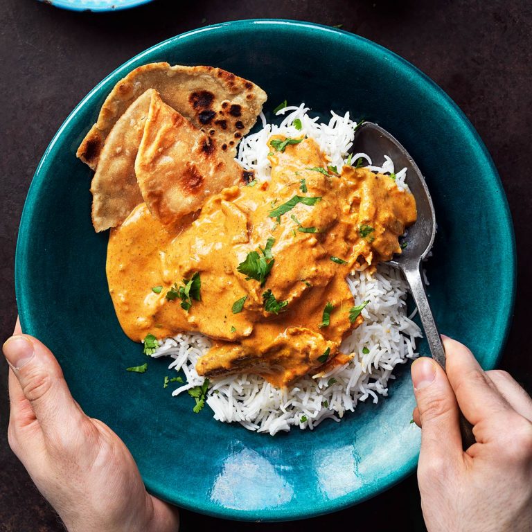 vegetarisk butter chicken