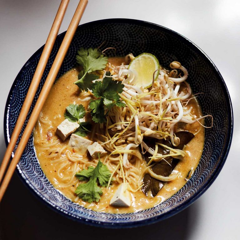 vegetarisk laksa