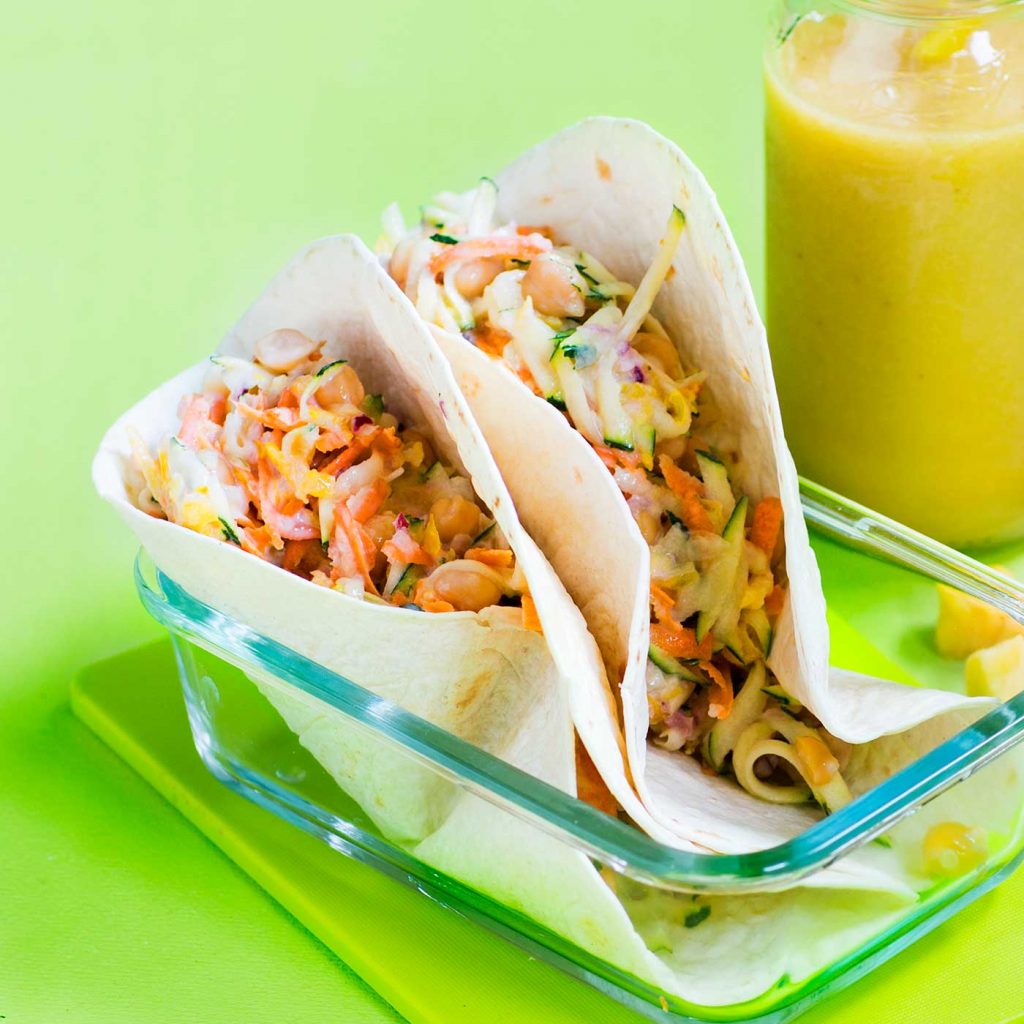 vegetarisk wrap