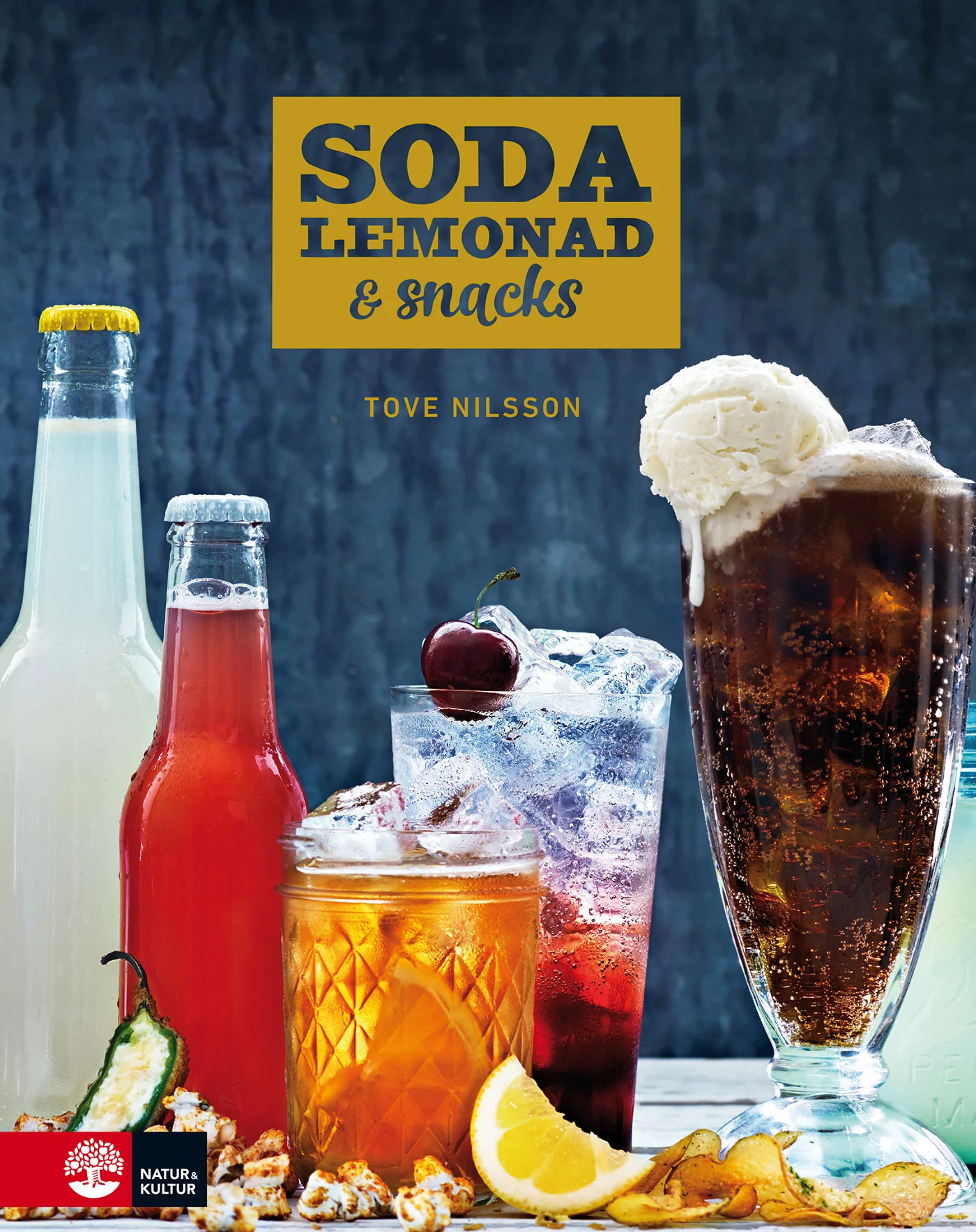 Soda, lemonad och snacks